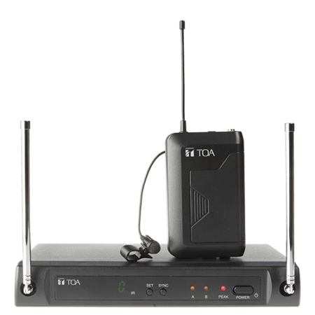 TOA WS-430 Single Channel Wireless Microphone Set