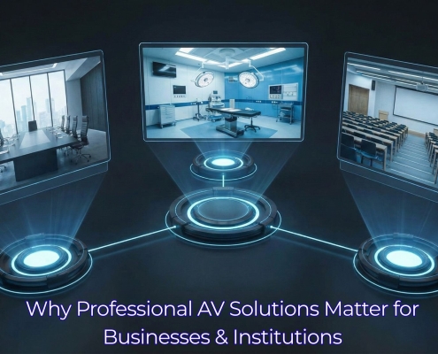 Why Professional AV Solutions Matter for Businesses & Institutions